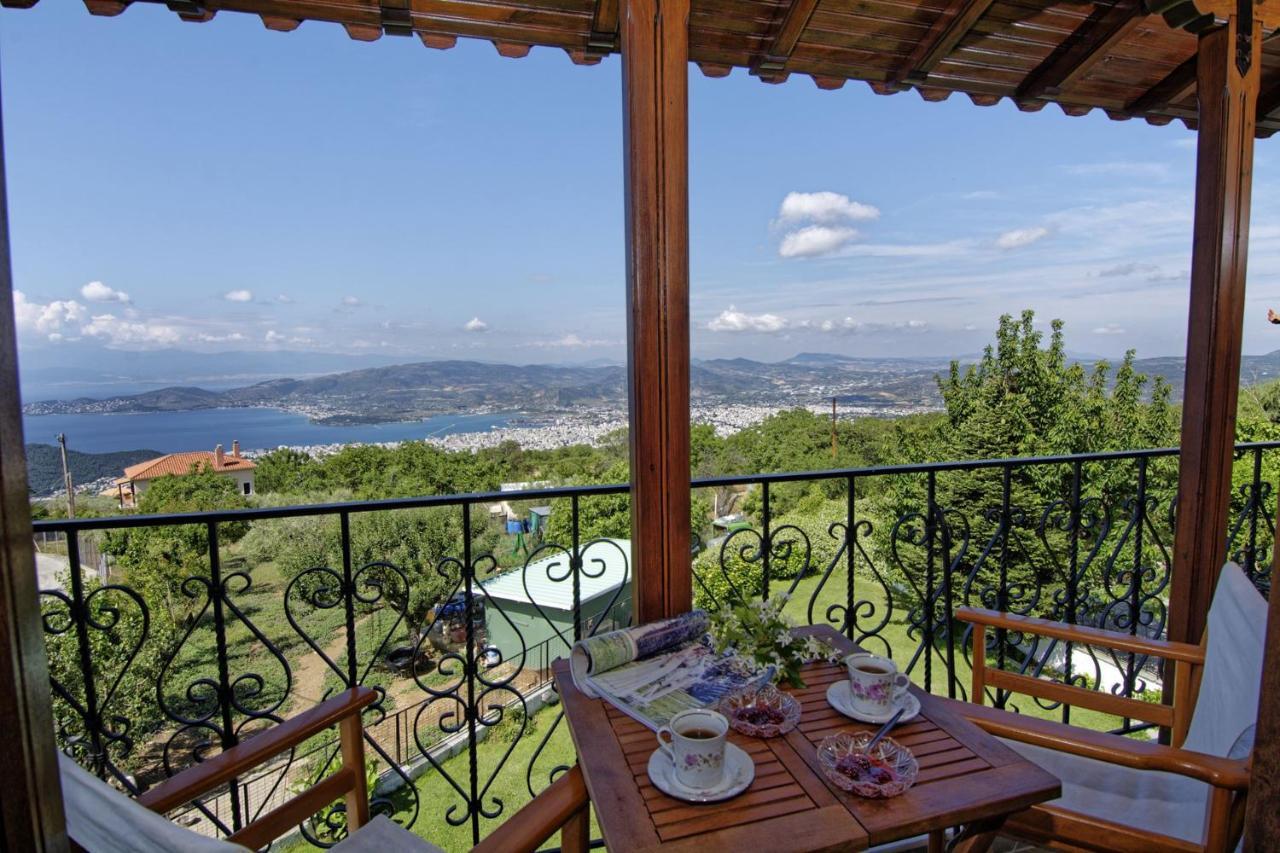 Iatrou House- Villa With Incredible View Portariá Zewnętrze zdjęcie